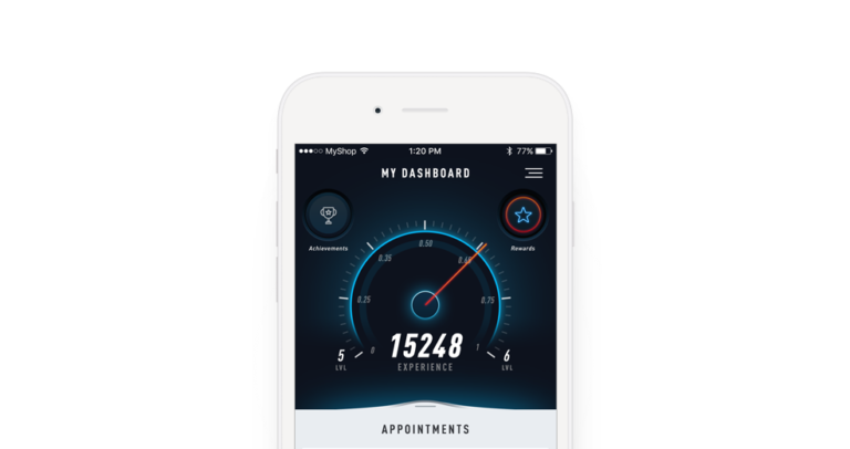 MyShop dashboard
